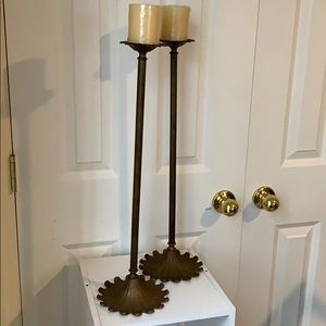 Solid Brass Candlesticks